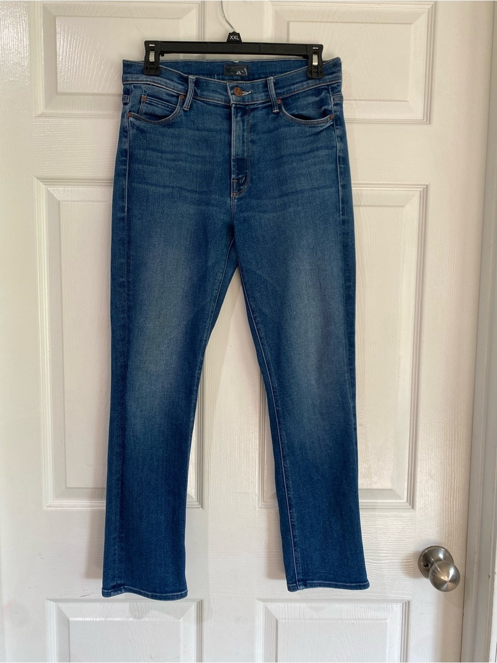 MOTHER The Mid Rise Dazzler Ankle Jeans in Satisfaction Guaranteed Size 29 - Picture 3 of 15